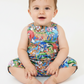 Overalls, Baby / Toddler Overalls, Short Leg Romper, Size 2