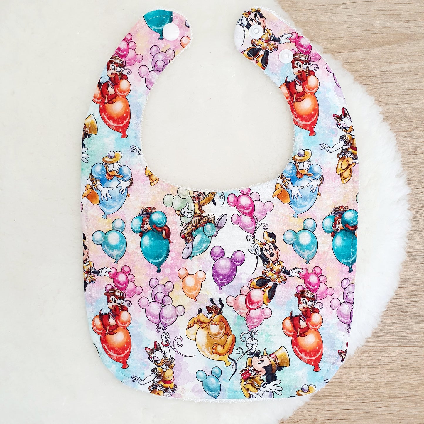 Mouse Bib, Handmade Baby Bib, Feeding Bib
