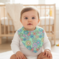 Bandana Dribble Bib, Handmade Baby Bib, Cotton / Bamboo, Ultra Absorbent