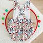 CHRISTMAS DOGS Baby Romper, Size 1