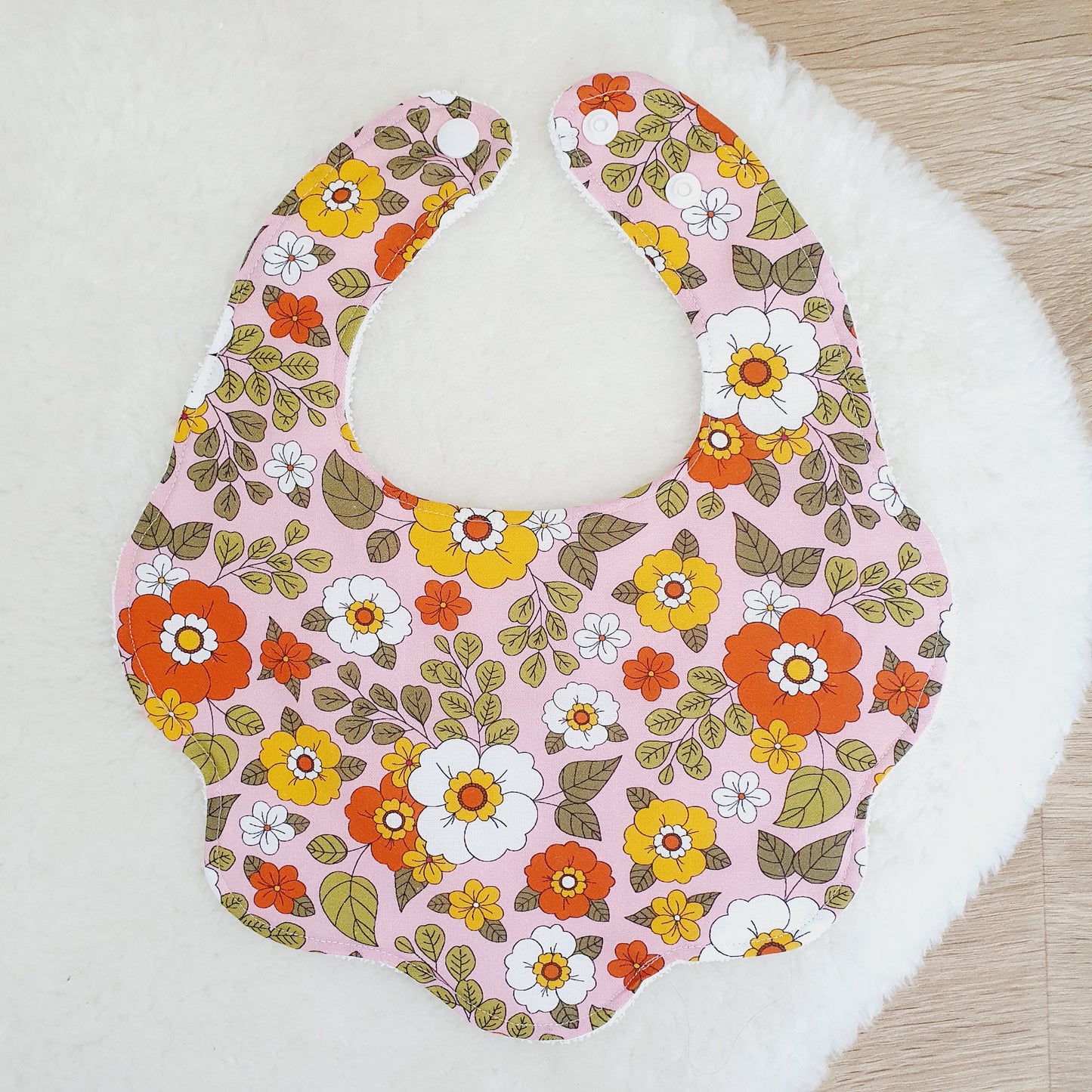 Bib, Handmade Baby Bib, Feeding Bib, Cotton / Bamboo, Ultra Absorbent
