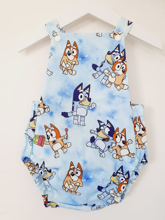 DOGS print Baby Romper, Size 0