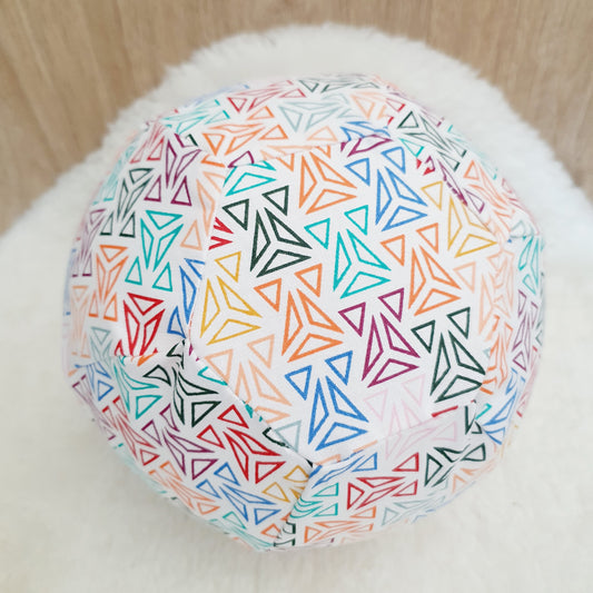 Balloon Ball Cover - Balloon Balls -  Handmade Fabric Balloon Cover - TRIANGLES