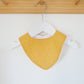 Bandana Dribble Bib, Handmade Baby Bib, Cotton / Bamboo, Ultra Absorbent