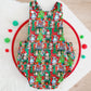 CHRISTMAS DOGS Baby Romper, Size 1