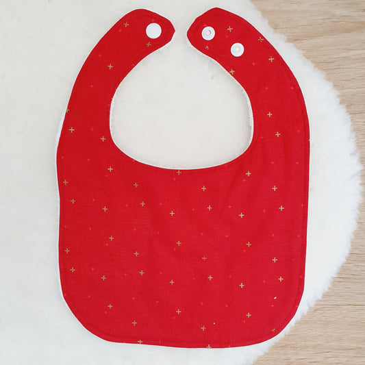 Banksia Bib, Handmade Baby Bib, Feeding Bib