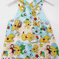 Baby / Toddler Overalls, Short Leg Romper, Size 1