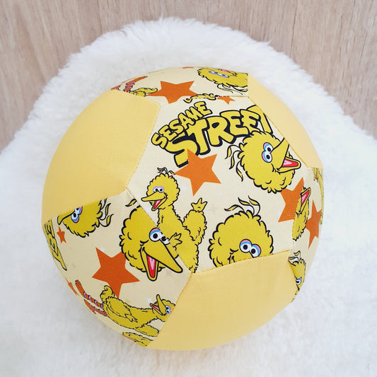 Balloon Ball Cover - Balloon Balls -  Handmade Fabric Balloon Cover - BIG BIRD print