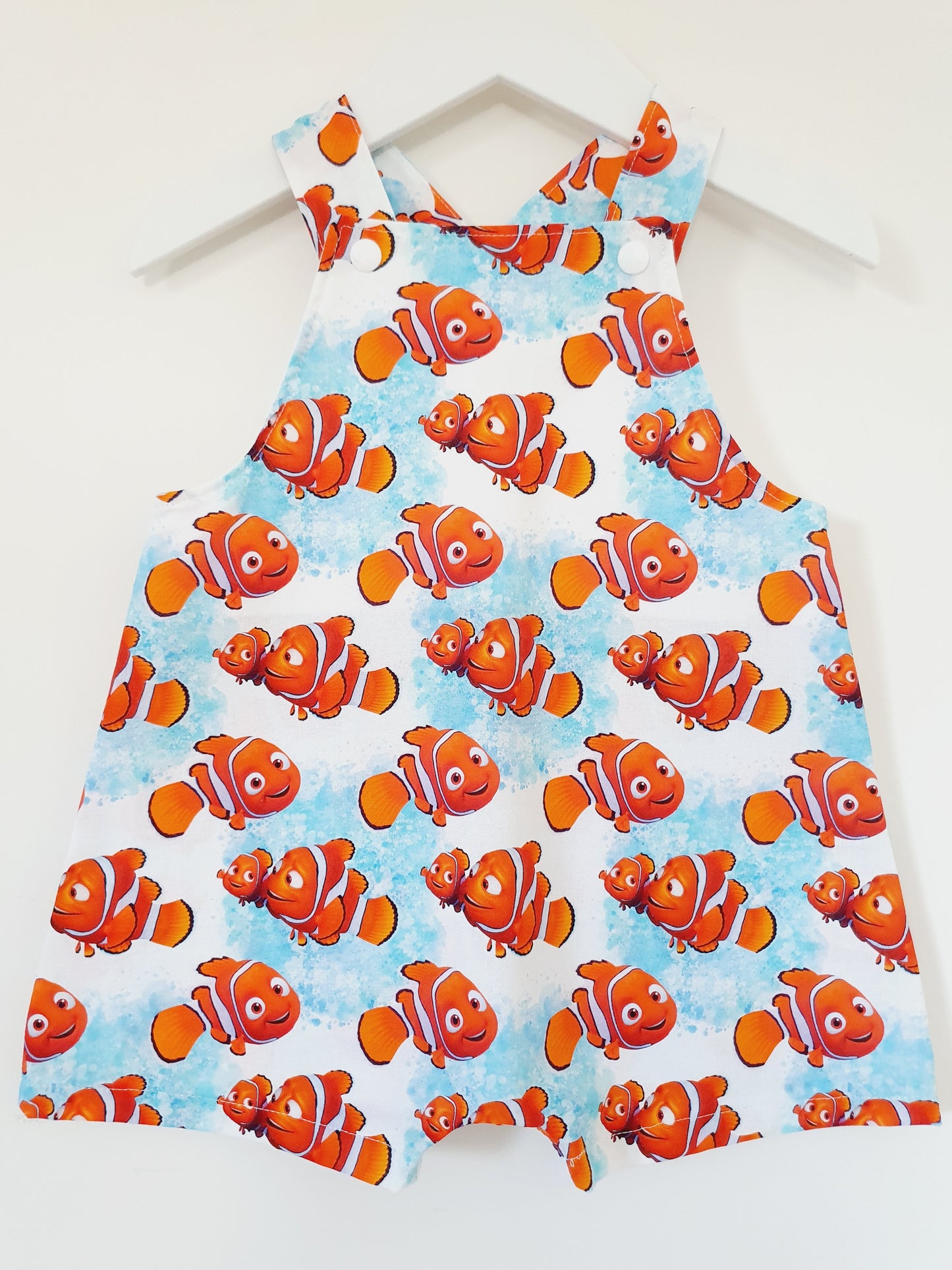 Baby / Toddler Overalls, Short Leg Romper, Size 1