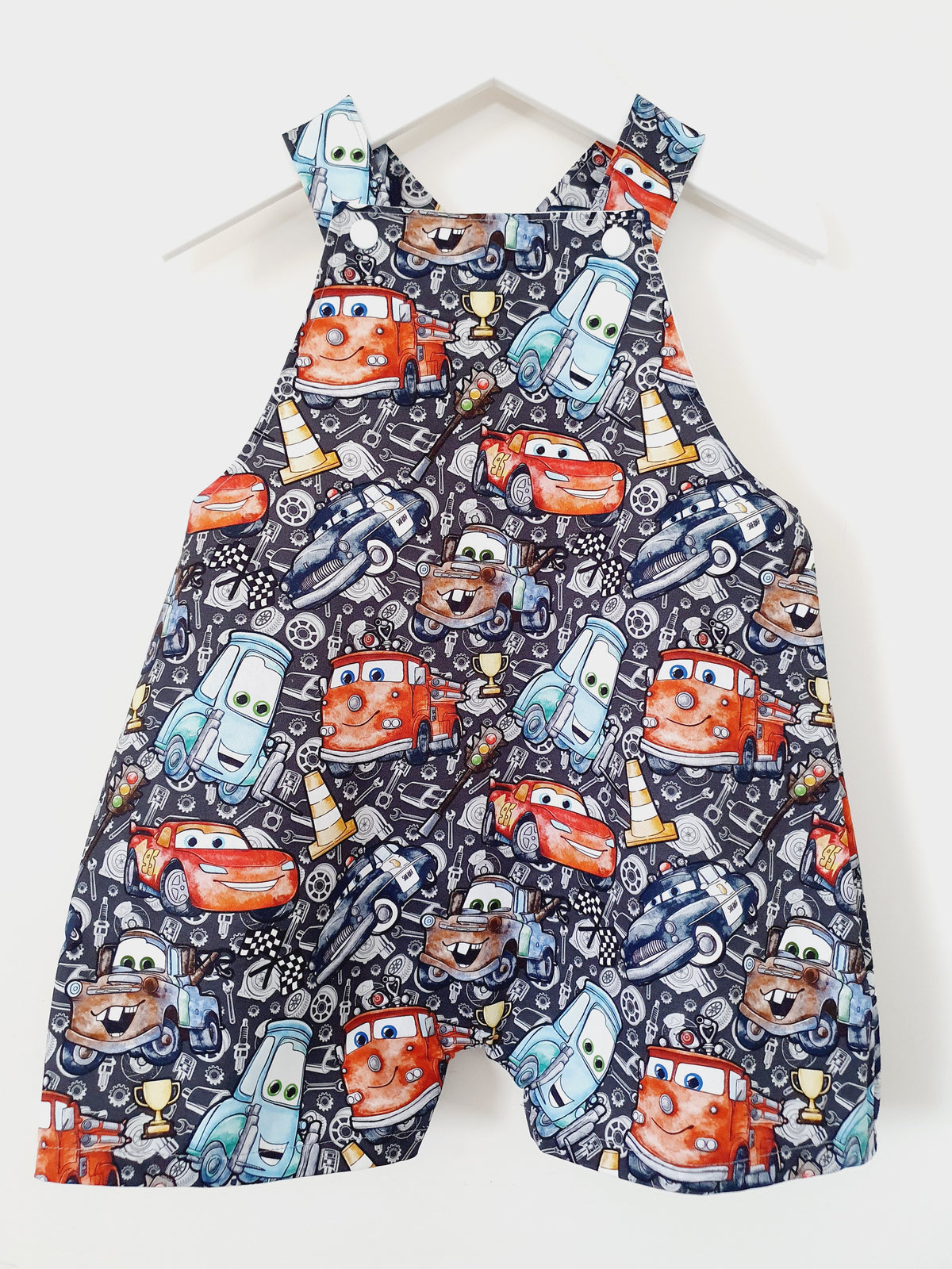 Overalls, Baby / Toddler Overalls, Short Leg Romper, Size 2