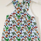 Baby / Toddler Overalls, Short Leg Romper, Size 1