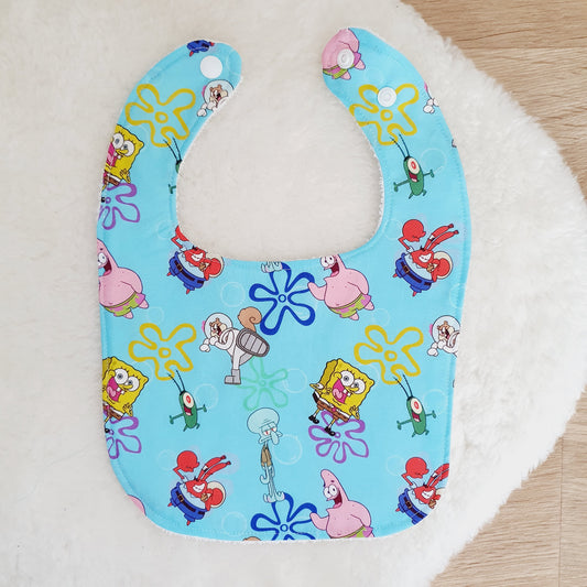 Bib, Handmade Baby Bib, Feeding Bib, Cotton / Bamboo, Ultra Absorbent
