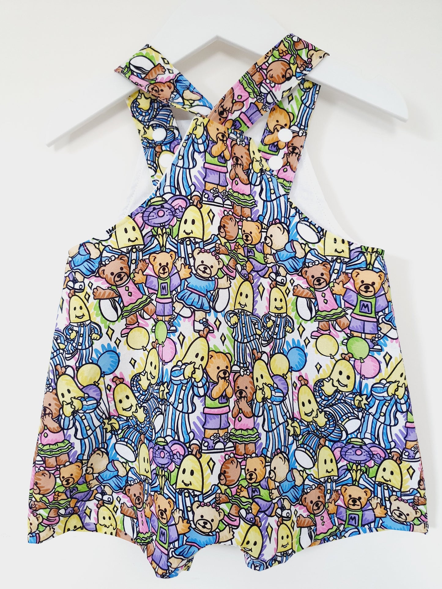 Baby / Toddler Overalls, Short Leg Romper, Size 1