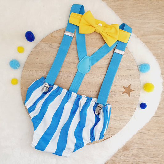BANANAS INSPIRED Boys Cake Smash Outfit, Size 0