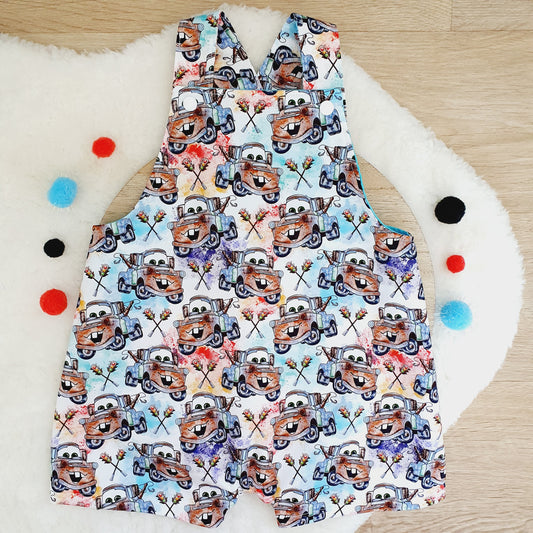 Overalls, Baby / Toddler Overalls, Short Leg Romper, Size 2