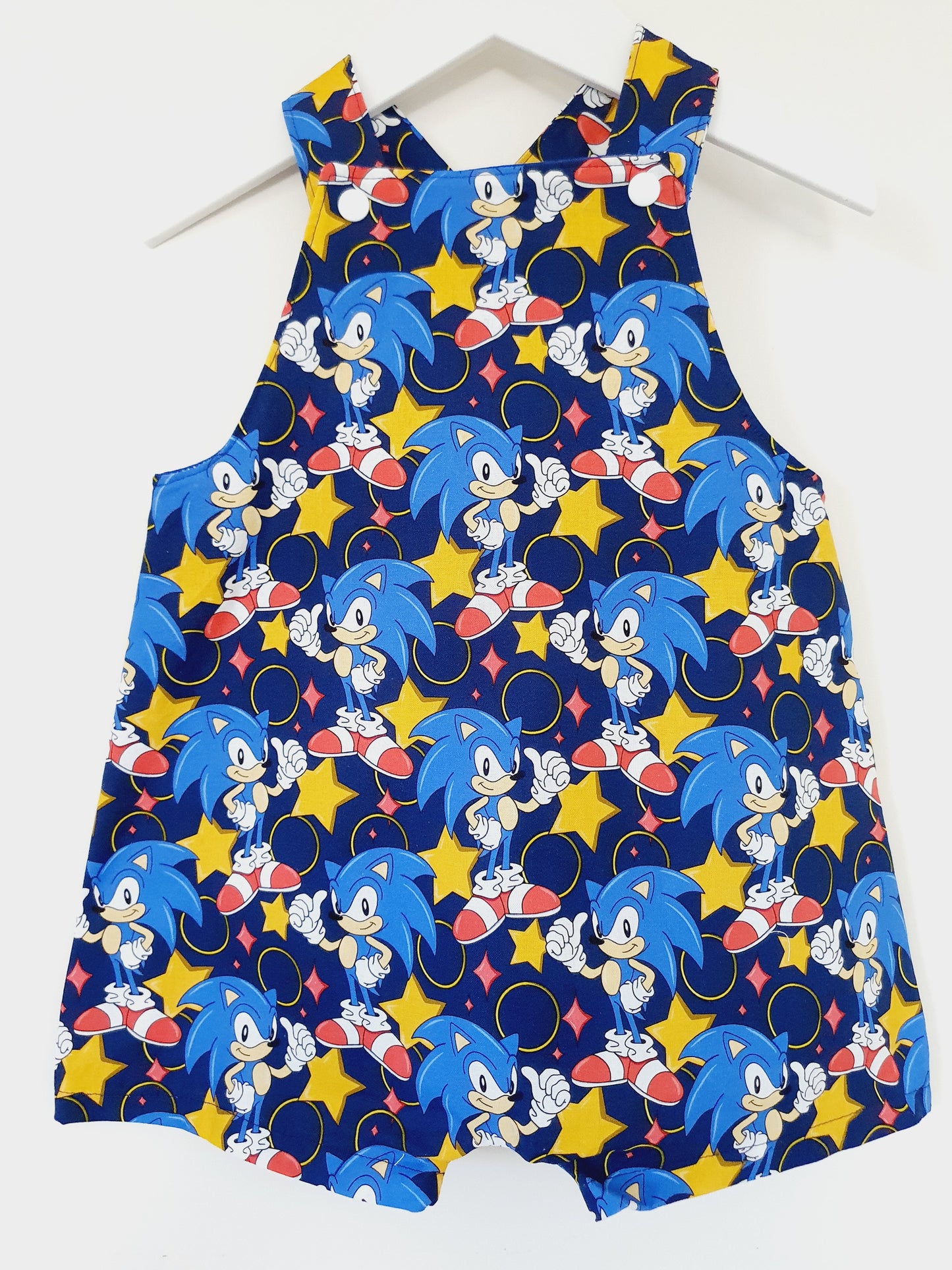 Overalls, Baby / Toddler Overalls, Short Leg Romper, Size 2