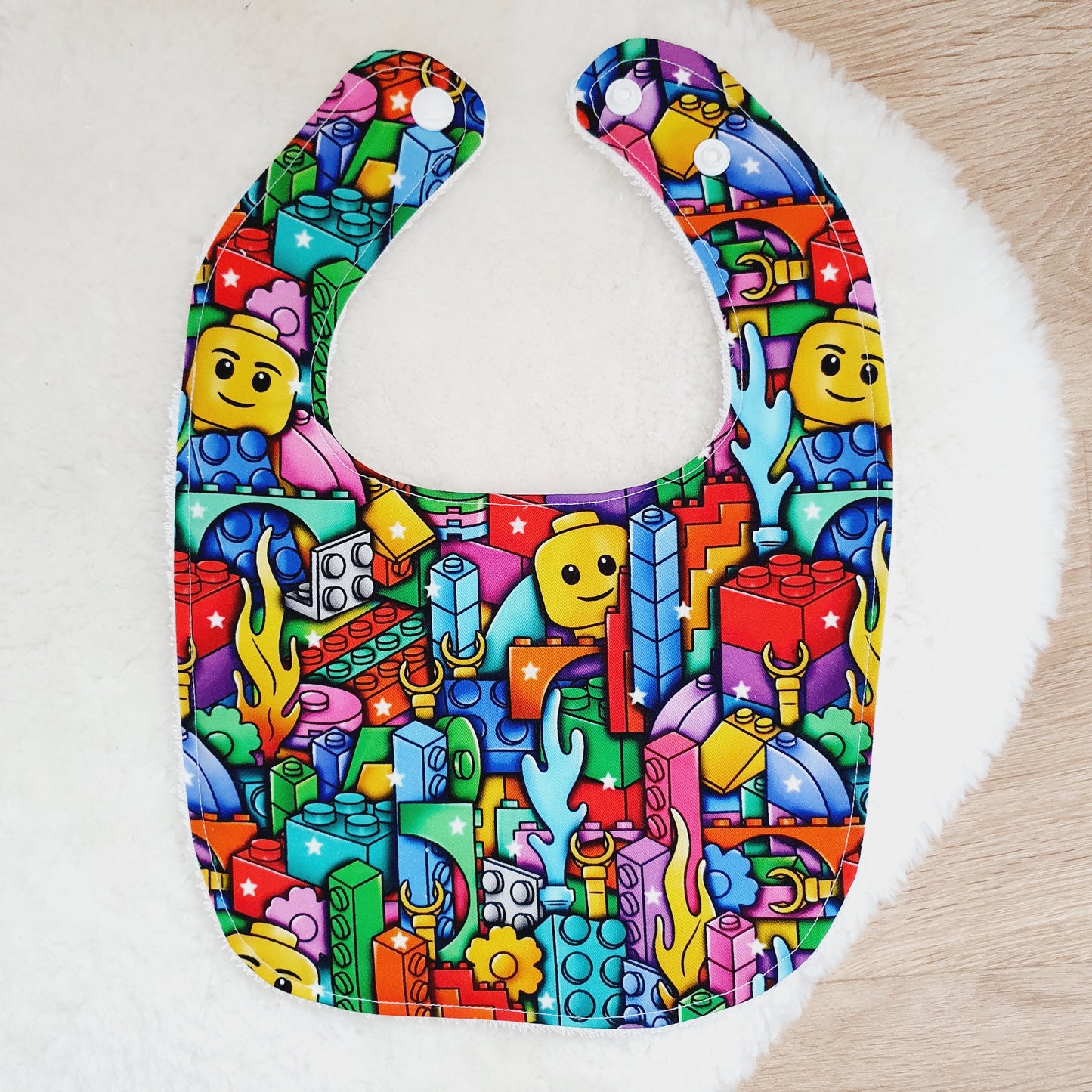 Bib, Handmade Baby Bib, Feeding Bib, Cotton / Bamboo, Ultra Absorbent