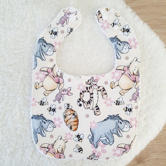 Bib, Handmade Baby Bib, Feeding Bib, Cotton / Bamboo, Ultra Absorbent