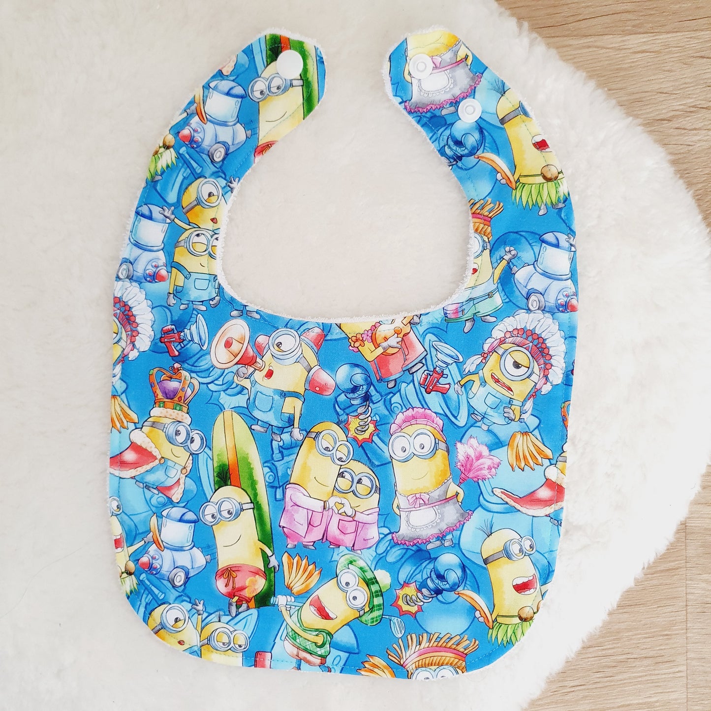 Bib, Handmade Baby Bib, Feeding Bib, Cotton / Bamboo, Ultra Absorbent