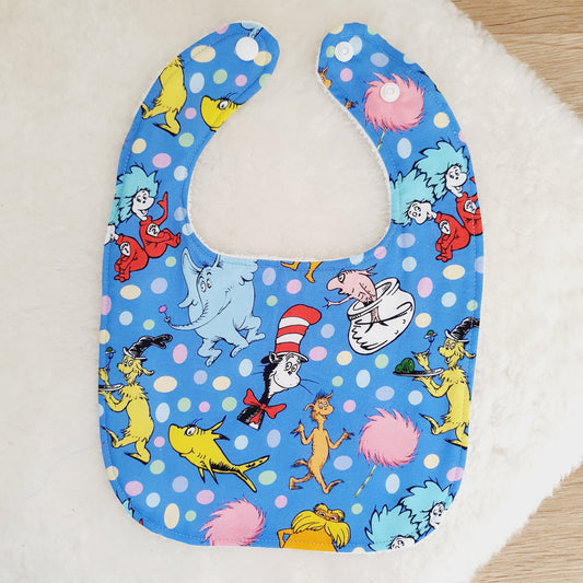Bib, Handmade Baby Bib, Feeding Bib, Cotton / Bamboo, Ultra Absorbent