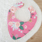 Bandana Dribble Bib, Handmade Baby Bib, Cotton / Bamboo, Ultra Absorbent