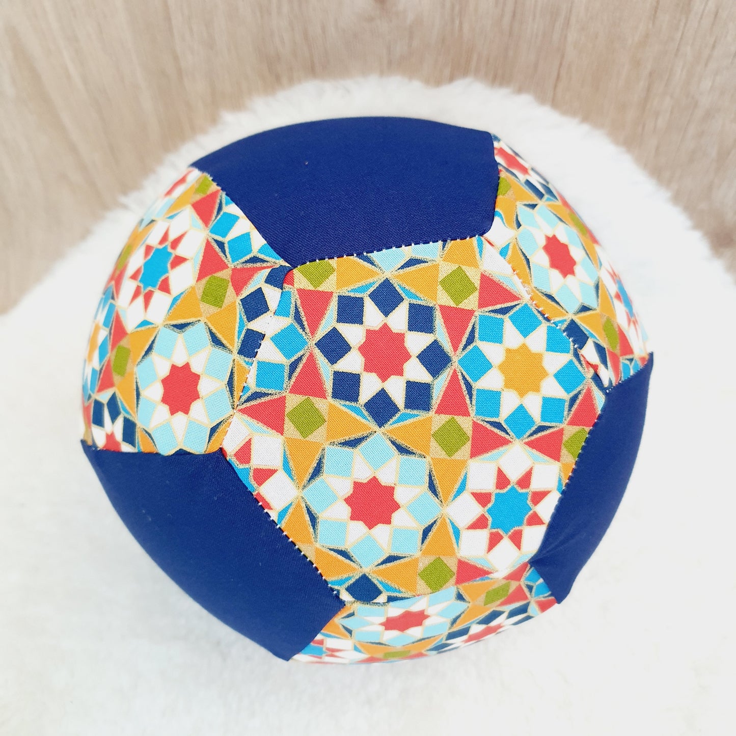 Balloon Ball Cover - Balloon Balls - Handmade Fabric Balloon Cover - GEO