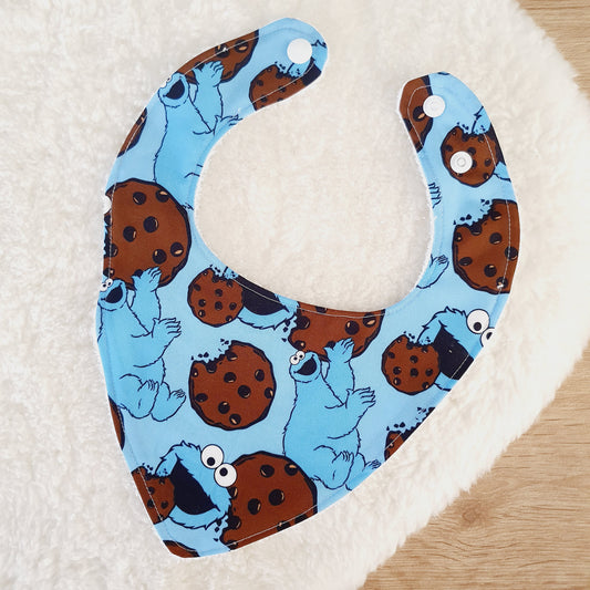 Bandana Dribble Bib, Handmade Baby Bib, Cotton / Bamboo, Ultra Absorbent