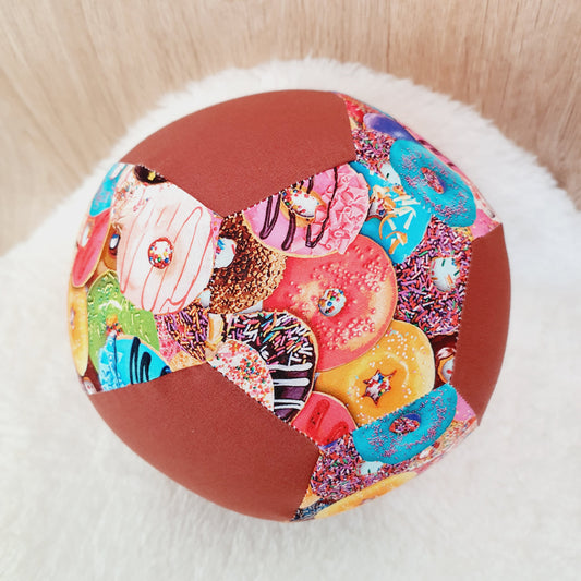 Balloon Ball Cover - Balloon Balls -  Handmade Fabric Balloon Cover - DONUTS