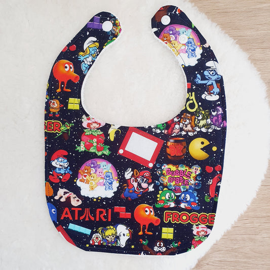 Bib, Handmade Baby Bib, Feeding Bib, Cotton / Bamboo, Ultra Absorbent