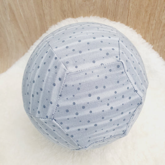Balloon Ball Cover - Balloon Balls -  Handmade Fabric Balloon Cover - GREY SPOTS
