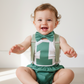 Light Green Boys Cake Smash Outfit Size 0