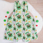 GROUCH print Overalls, Baby / Toddler Overalls, Short Leg Romper, Size 2