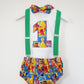 SESAME Boys Cake Smash Outfit Size 0