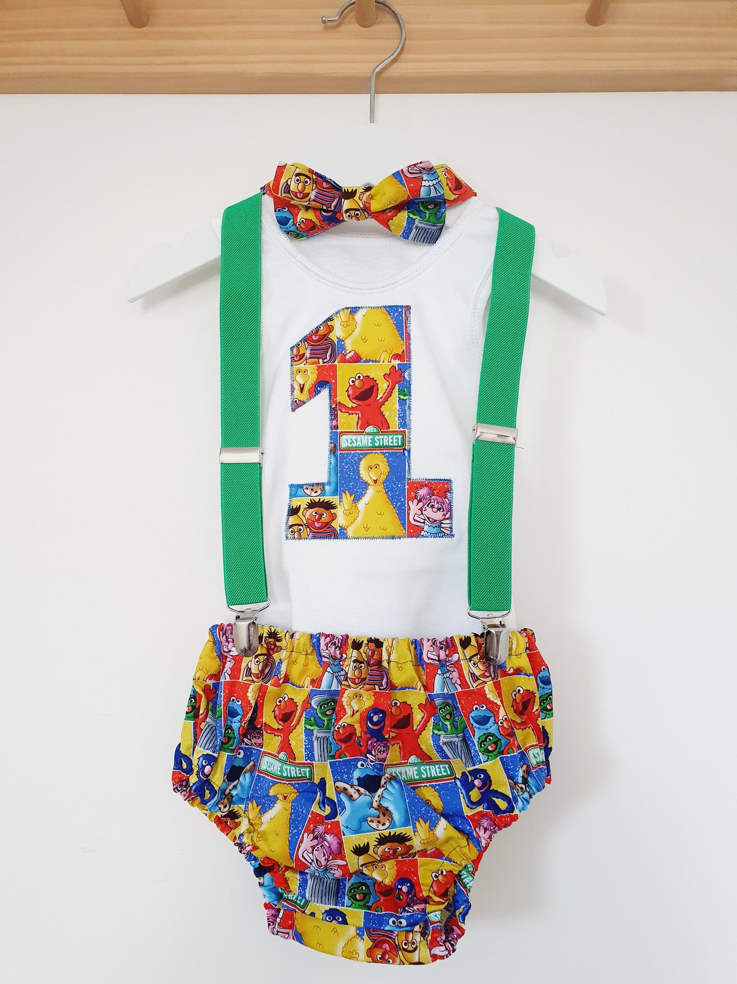SESAME Boys Cake Smash Outfit Size 0