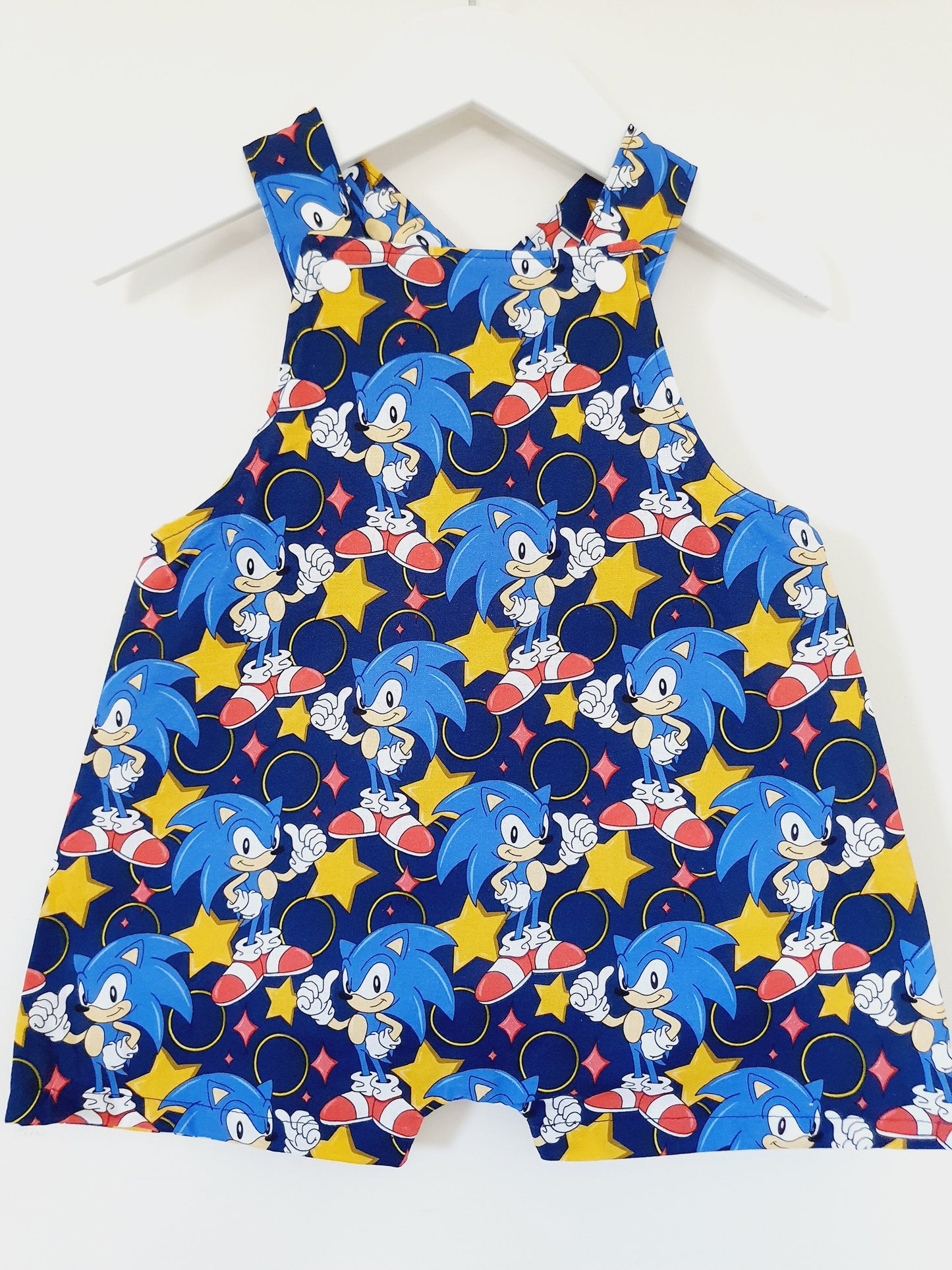 Baby / Toddler Overalls, Short Leg Romper, Size 1