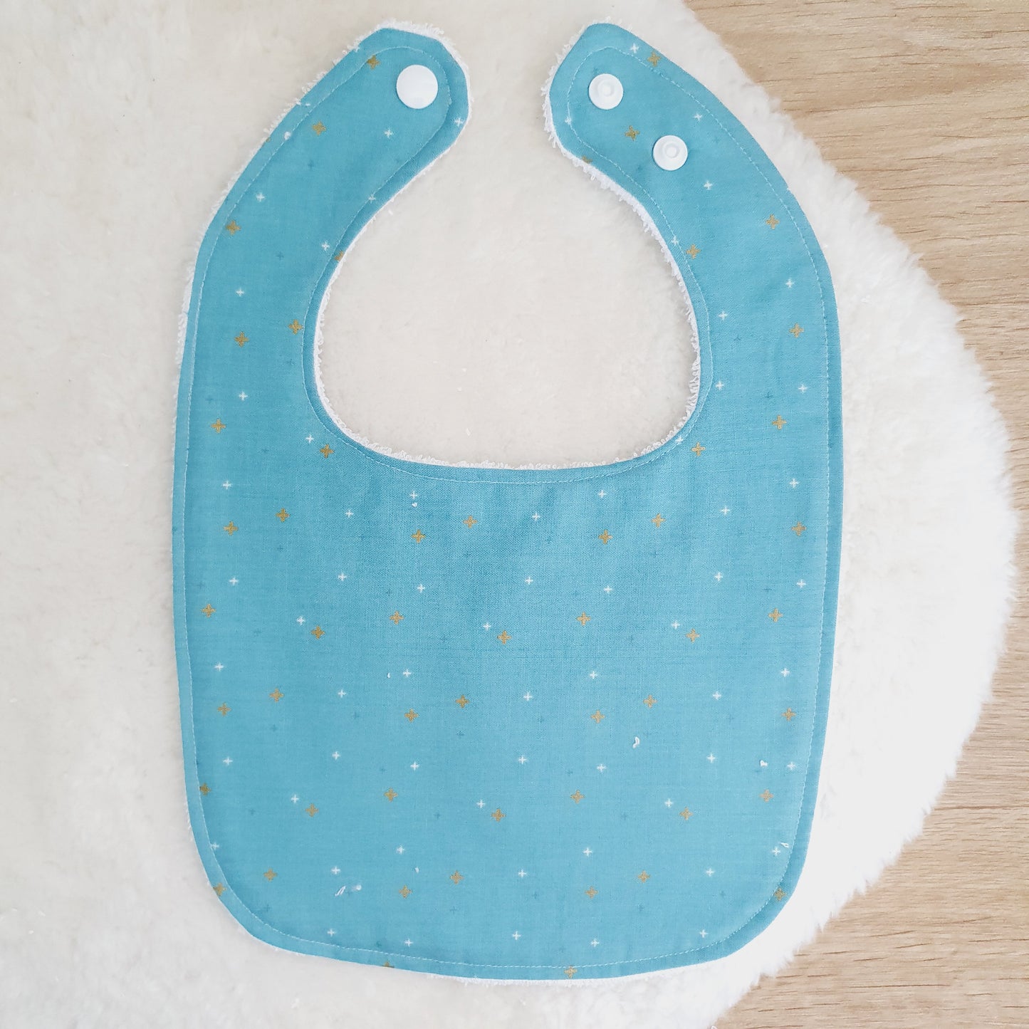 Bib, Handmade Baby Bib, Feeding Bib, Cotton / Bamboo, Ultra Absorbent