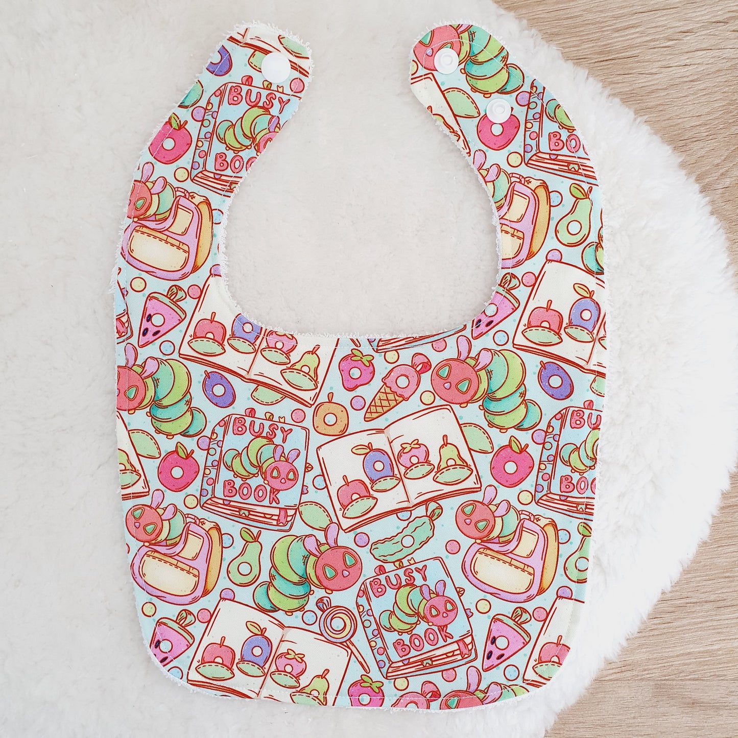Bib, Handmade Baby Bib, Feeding Bib, Cotton / Bamboo, Ultra Absorbent