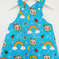 Overalls, Baby Overalls, Short Leg Romper, Size 1