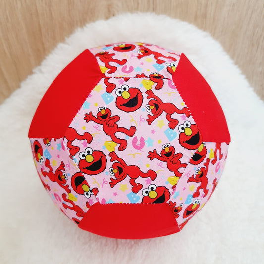 Balloon Ball Cover - Balloon Balls - Handmade Fabric Balloon Cover - ELMO print