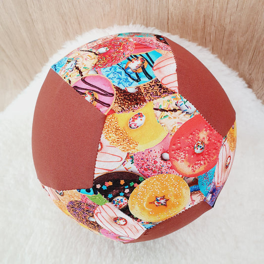 Balloon Ball Cover - Balloon Balls -  Handmade Fabric Balloon Cover - DONUTS