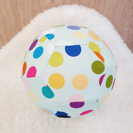 Balloon Ball Cover - Balloon Balls -  Handmade Fabric Balloon Cover - Dotty