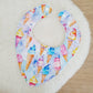 Bandana Dribble Bib, Handmade Baby Bib, Cotton / Bamboo, Ultra Absorbent