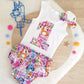 Girls 1st Birthday - Cake Smash Outfit, Size 0