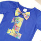 Boys 1st Birthday Short Sleeve T-Shirt / Top, Size 1-2, Sesame Street print