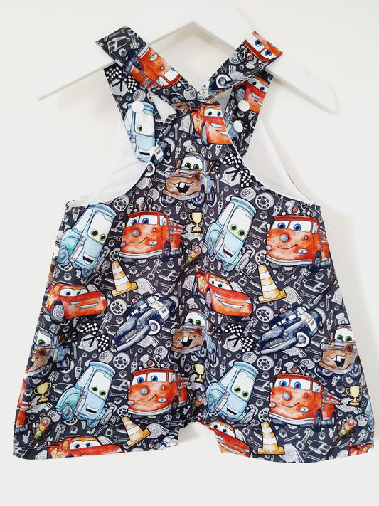 Baby / Toddler Overalls, Short Leg Romper, Size 1