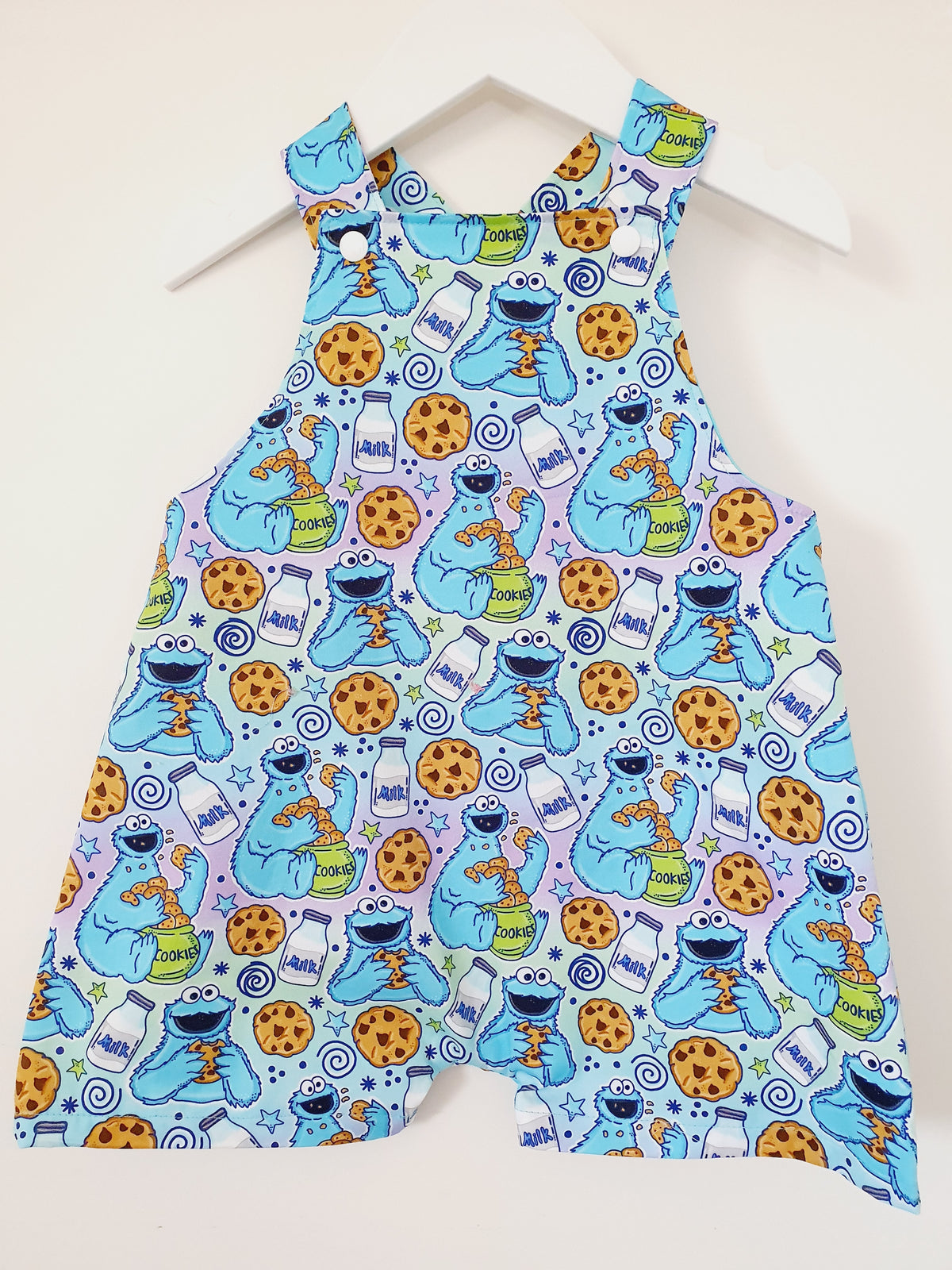 Overalls, Baby / Toddler Overalls, Short Leg Romper, Size 2