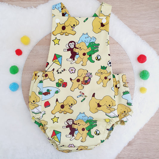 SPOT ON YELLOW Baby Romper, Size 1