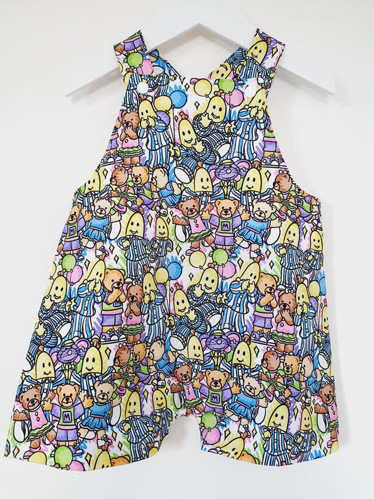 Overalls, Baby / Toddler Overalls, Short Leg Romper, Size 2