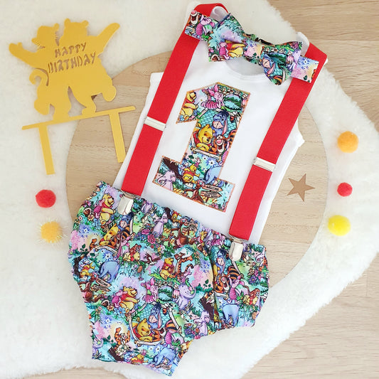 Boys Cake Smash Outfit Size 1