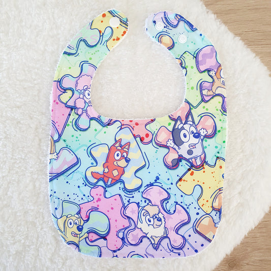 Bib, Handmade Baby Bib, Feeding Bib, Cotton / Bamboo, Ultra Absorbent